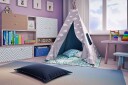 Anjara Sittepuff 40 cm   Gul
