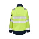 Arbeidsjakke Flammehemmende Dame Kl. 3 1832 Gul XL