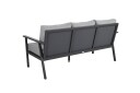 Brafab Samvaro 3 seter sofa Antrasitt med grå pute 183 x 82 cm Grå