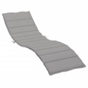 vidaXL Oxford stoff 100% polyester med skumfiber fyll. Grå