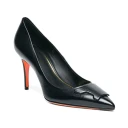 Santoni Dame Sko Svart 40 1/2 EU,