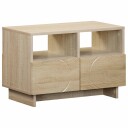 vidaXL TV benk 60 x 34,5 x 40 cm Sonoma eik Konstruert tre