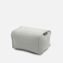 Ottoman Deluxe Silverline Grå