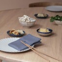 The Organic Company Dinner Servietter 4 pk Grey Blue