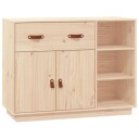 vidaXL Skjenk 98,5x40x75 cm heltre furu