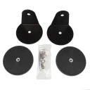 Magnetfeste med 90 grader vinkel 2 stk 88mm magnet 75kg styrke