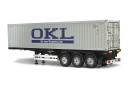 Tamiya 1:14 RC 3-akslet 40-fots container semitrailer