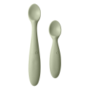 Bibs Babyskje 2Pk Baby Spoon Set Sage Mint Grønn