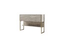 Luxe Kommode 120 cm   Beige/Gull