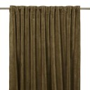 Fondaco Velvet Multifunksjonsgardiner 2-pakning 140 x 280 Olivengrønn