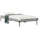  Sengeramme grå sonoma 100x200 cm konstruert tre og metall 8721012985551