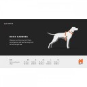 NonStop Dogwear Rock Lang Hundsele XL Svart/Oransje - Multifunksjonell for Sykling og Løping