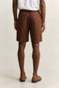 GANT Reg Linen Ds Shorts   Brown   XXL