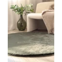 Ryematte Heaven Rund   200x200 cm Grønn