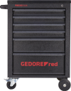 Gedore Verktøyvogn Mechanic R20152006 6 Skuffer Sort