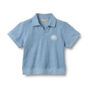 Wheat   2 delt Sett Polo Marlo Faded Denim   116