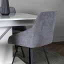 Spisegruppe Venture Home Pluto med 4 Rosie Stoler