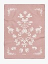 Elodie Teppe Jacquard, Mullberry Pink