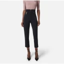 Elisabetta Franchi Dame Bukser Svart 2XL,