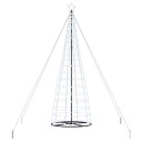  LED juletre med 800 LED med jordspyd Kaldhvit 400 cm Jern