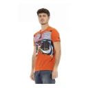 Trussardi, Herre, Topper, Oransje, L,