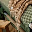 Røros Tweed Ullpledd Isak Chestnut