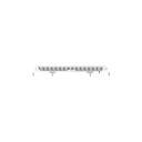 OZZ XB1 20" White ledbar 20" 7000 Lumen 98W u/ pos.lys