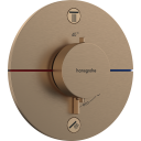 Hansgrohe ShowerSelect Comfort S dusjbatteri, bronse