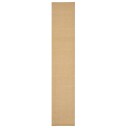vidaXL Teppe naturlig sisal 66x350 cm