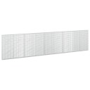 vidaXL Gabion med 3,5 mm wire og 5x2,5 cm nett 450x10x100 cm