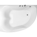 Westerbergs Badekar Ocean 170R Duo Asymmetrisk Høyre Akryl Hvit 1700x1255mm