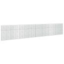 vidaXL Gabion med 3,5 mm tråd og 5x10 cm mesh 850x10x150 cm