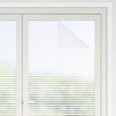  Selvheftende Vindu Film Frostede striper 90 x 500 cm PVC