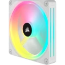 Corsair iCUE LINK QX140 RGB 140mm Vifte med Temperatursensor - Hvit