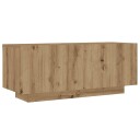  Nattbord artisan eik 100x35x40 cm konstruert tre 8721158760685