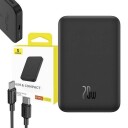 Baseus Magnetic Mini PowerBank 5000mAh 20W Sort