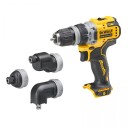 Dewalt DCD703NT-XJ 12V XR Brushless Multi-Head Drill Driver - Bare Unit