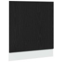Oppvaskmaskin panel "Lyon" svart eik 60x1,5x67 cm
