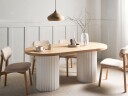 Spisebord Sheridan 180 cm - Lysebrun