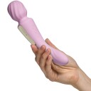 LELO Switch Dobbeltsidig Magic Wand Vibrator - Lyserosa
