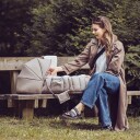 Sebra Jetty Beige Hette For 3-In-1 Baby Nest