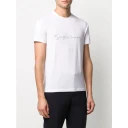 Giorgio Armani Herre Topper Hvit 2XL,