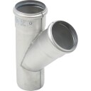 Blücher 45 Grader Rustfritt Grenrør Ø75mm AISI 304 for Hydraulikk