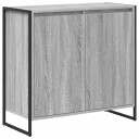  Sideskap Grå Sonoma 79 x 36 x 75 cm Konstruert tre