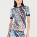 Roberto Cavalli Dame Topper Blå S,