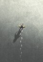 Walking Leaving Footsteps Plakat Plakat / 50x70cm