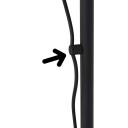 Muuto - Extra Cable Drops Magnet for Post Floor Black