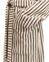 Tekla Organic Terry Hooded Bathrobe Kodiak Stripes