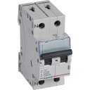 Legrand 5 stk TX³ MCB automatsikring C25 1P+N 2M 6/6kA