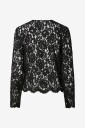 YAS   Bluse Yasnorma Ls Short Lace Shirt S.   Svart
